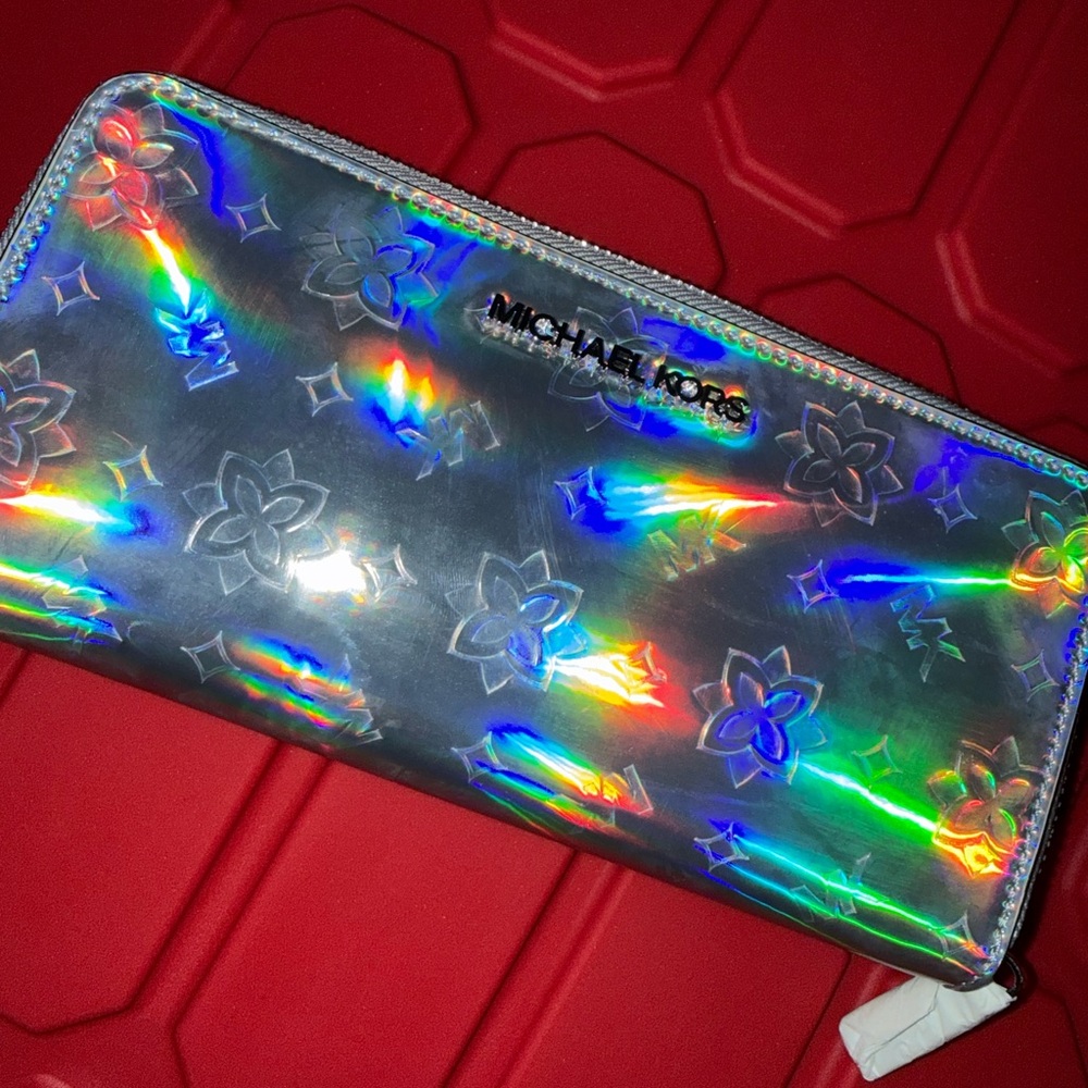 Michael Kors Iridescent Floral Wallet